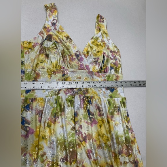 fireworks pattern vintage Artex made in Canada bolero shrug and dress set - Picture 4 of 16